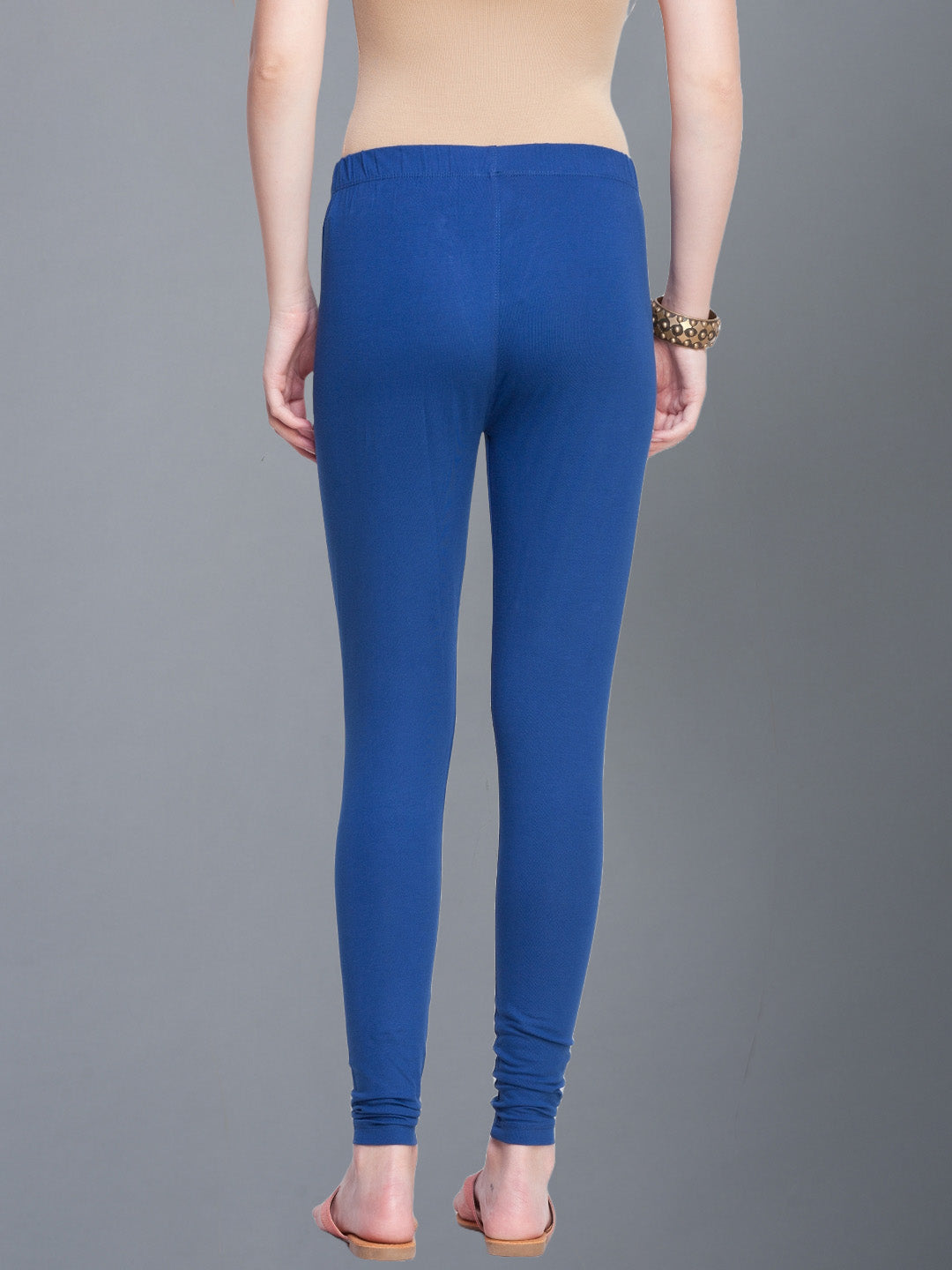 Dollar Missy Women’s Cotton Ankle Length Leggings - Navy Blue