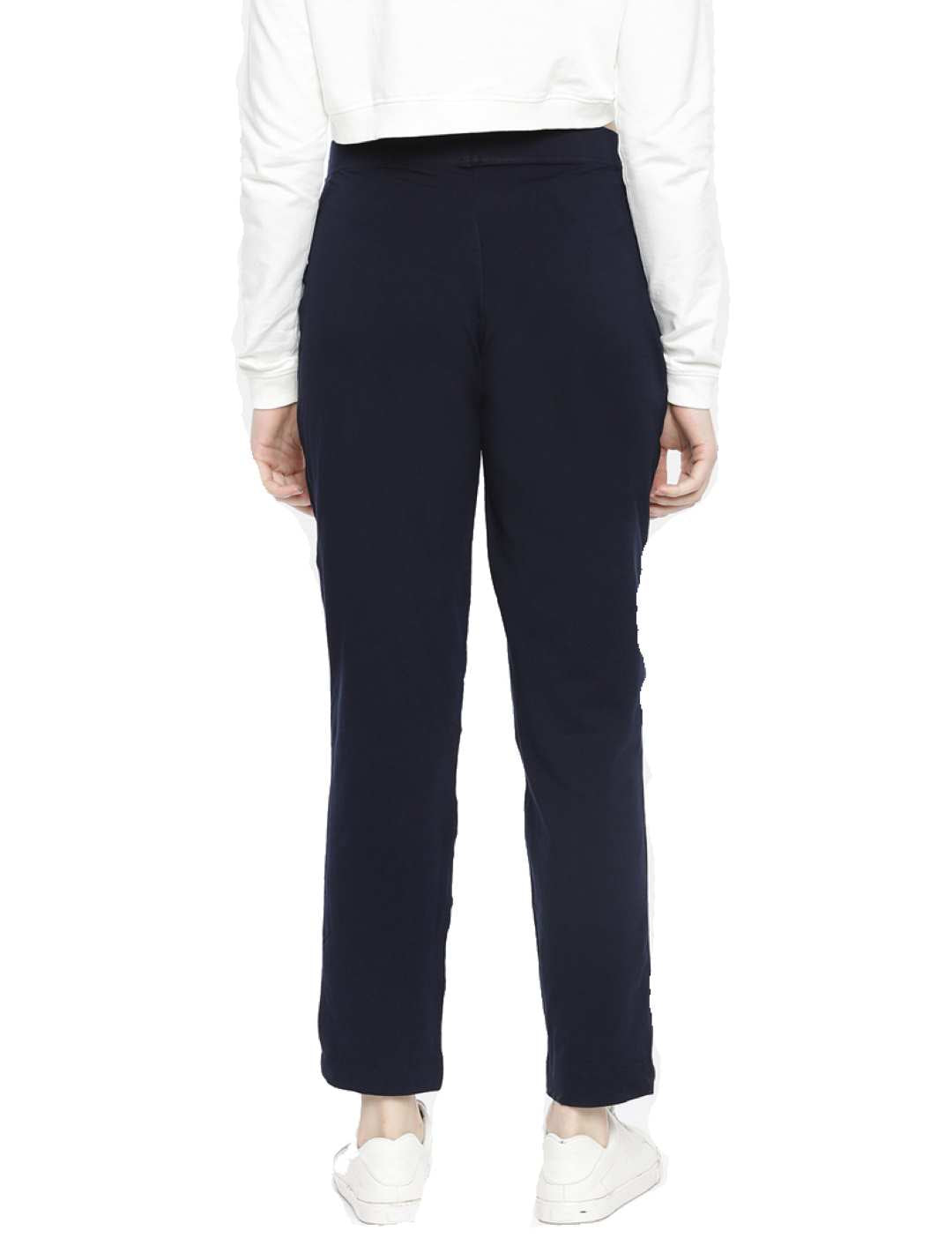 Dollar Missy Women’s Cotton Four Way Kurti Pant - Midnight Blue